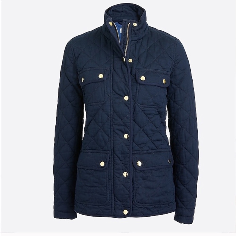J.crew quilted jacket